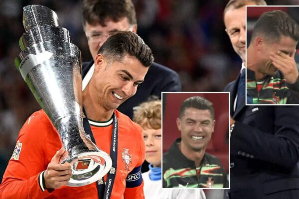 Watch: Cristiano Ronaldo breaks down in tears, falls to knees after Portugal beat Spain in Nations League final | Football News Watch: Cristiano Ronaldo breaks down in tears, falls to knees after Portugal beat Spain in Nations League final | Football News