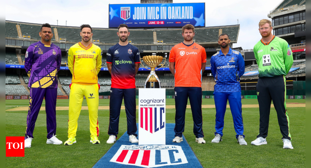 MLC 2025: Full list of captains for all six franchises this season | Cricket News