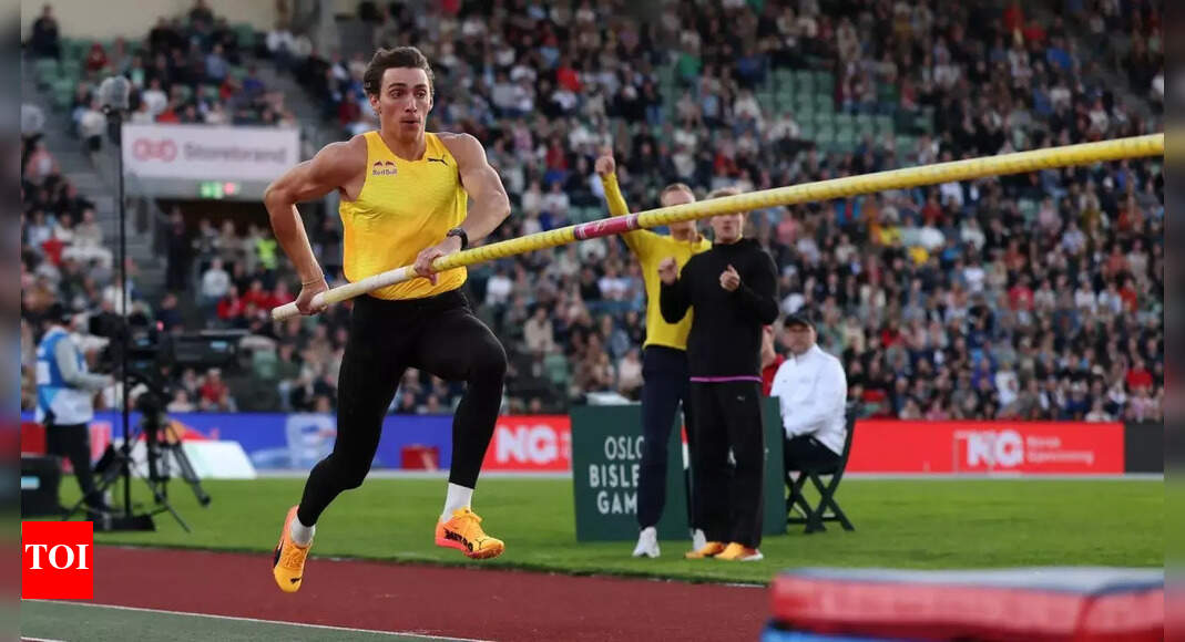 Armand Duplantis sets new meet record at Oslo Diamond League with 6.15m pole vault | More sports News 1 Armand Duplantis sets new meet record at Oslo Diamond League with 6.15m pole vault | More sports News