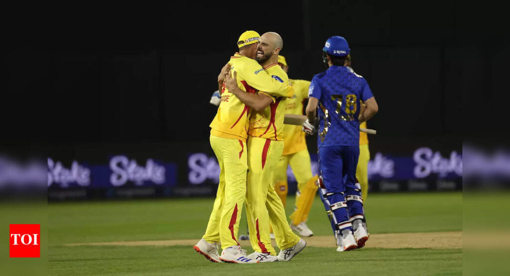 MLC 2025: Daryl Mitchell holds his nerve as Texas Super Kings beat MI New York in thriller | Cricket News