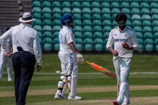 India’s intra-squad game: Sarfaraz Khan slams century as Jasprit Bumrah goes wicketless in Beckenham | Cricket News India's intra-squad game: Sarfaraz Khan slams century as Jasprit Bumrah goes wicketless in Beckenham | Cricket News