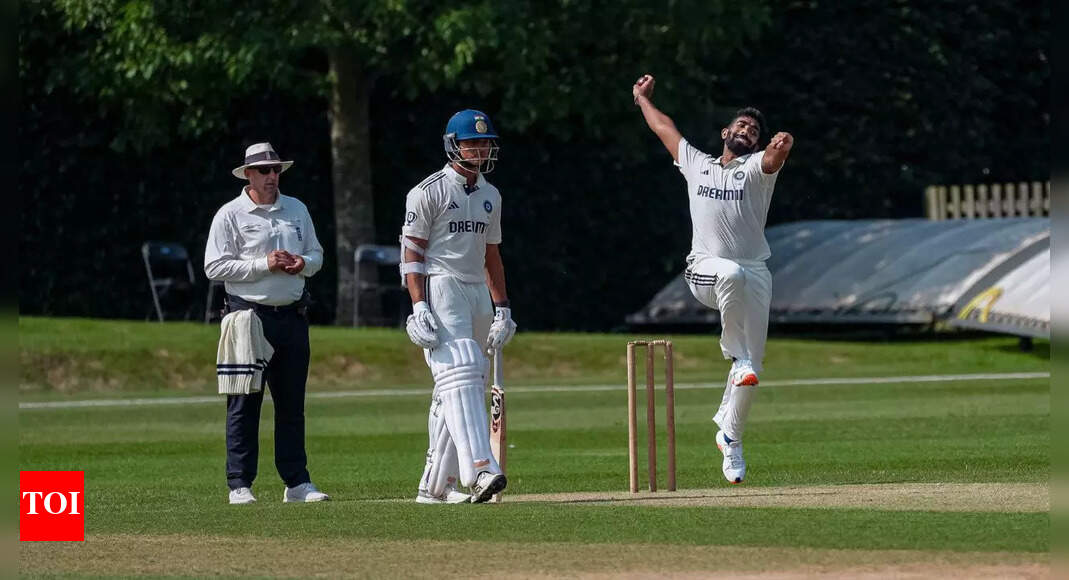 Jasprit Bumrah's bowling video from England; India seamer breathes fires in intrasquad game - Watch | Cricket News