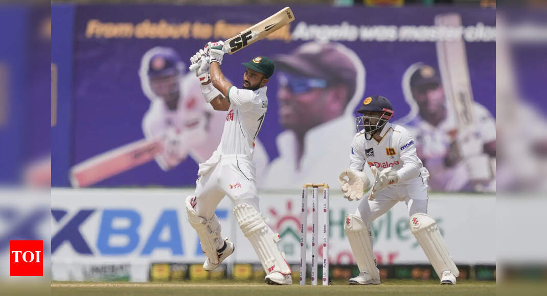 SL vs BAN: Record partnership puts Bangladesh in command in first Sri Lanka Test | Cricket News