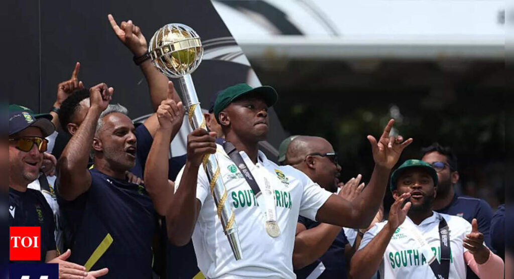 'I can give my blood for this team': Kagiso Rabada after historic WTC title win | Cricket News
