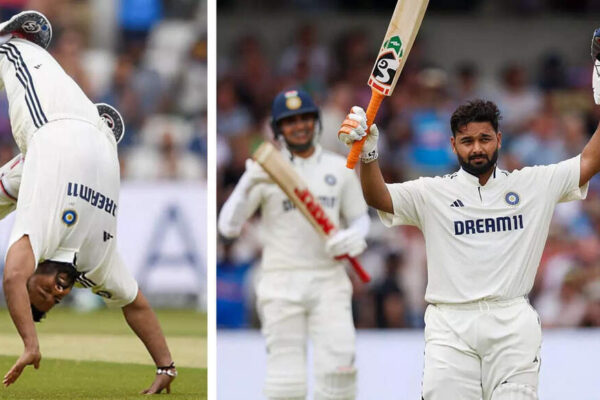 IND vs ENG: Rishabh Pant’s front-flip celebration after Leeds century goes viral – Watch | Cricket News IND vs ENG: Rishabh Pant's front-flip celebration after Leeds century goes viral - Watch | Cricket News