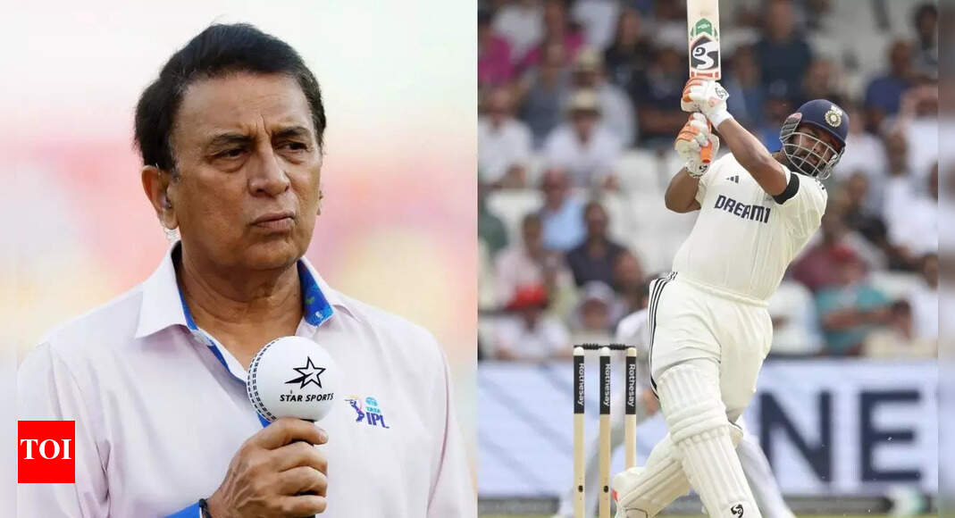 IND vs ENG: ⁠From 'stupid, stupid, stupid' to 'superb, superb, superb' - Sunil Gavaskar applauds Rishabh Pant's hundred at Headingley | Cricket News