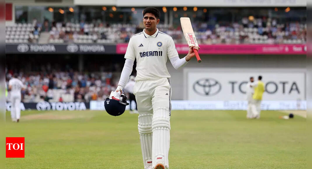 Emotional scenes! Shubman Gill breaks down after scoring 147 in his debut Test as India captain | Cricket News