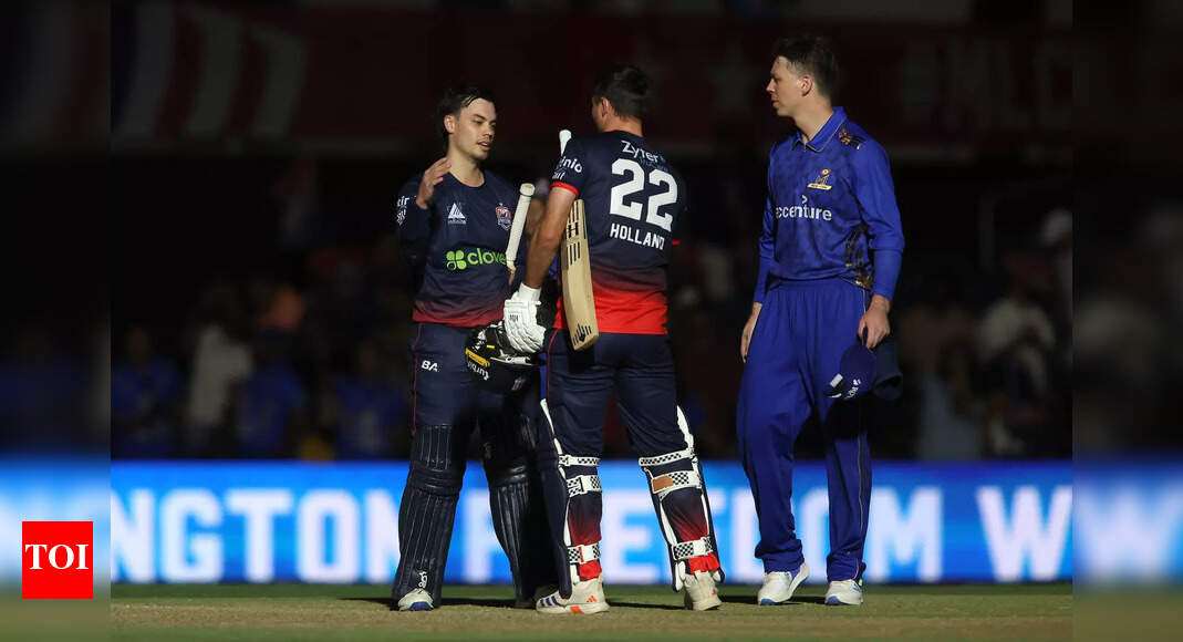 MLC 2025: Washington Freedom edge past MI New York in tight finish | Cricket News