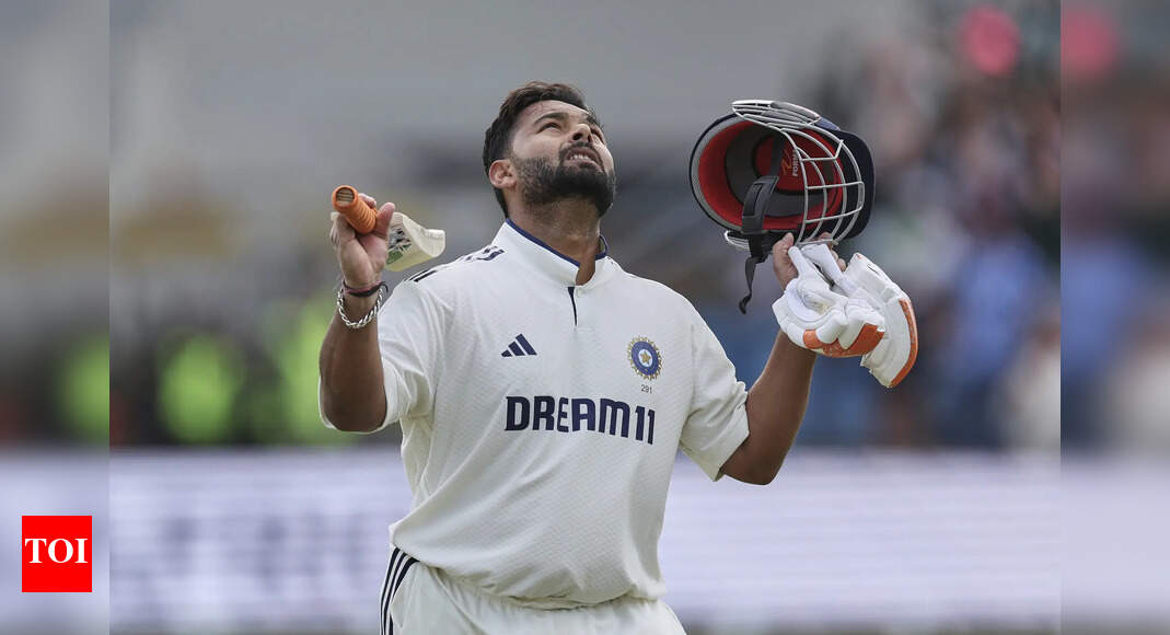 IND vs ENG: 'Straight ball hai, theke?'; Rishabh Pant’s self-check moment and twin tons light up Headingley - Watch | Cricket News