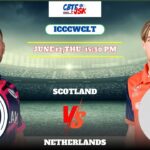 Scotland vs Netherlands, ICCCWCLT, Today Match Prediction