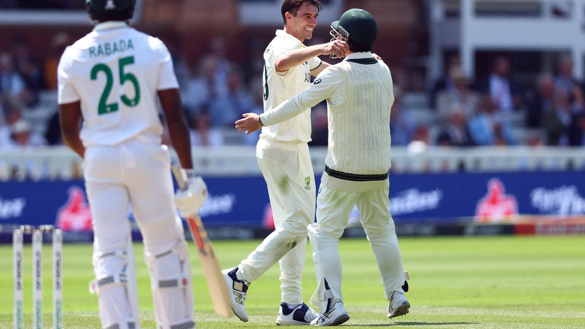 WTC final, Day 2: Australia’s Cummins rips through South Africa batting