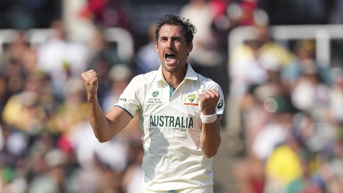 Australian pace spearhead Mitchell Starc removed Ryan Rickleton and Aiden Markram to became the highest wicket-taker in ICC finals