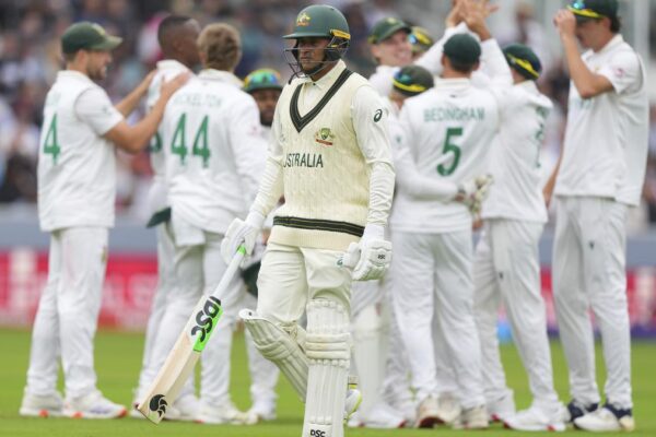 Usman Khawaja joins unwanted list during 20-ball duck in WTC final Usman Khawaja joins unwanted list during 20-ball duck in WTC final