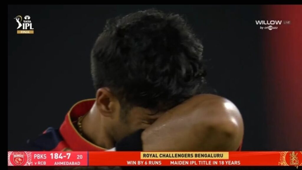 Shashank Singh breaks down in tears after falling agonisingly short of pulling off miracle IPL title win for PBKS vs RCB