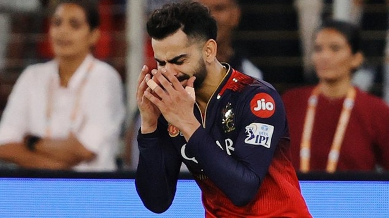 Virat Kohli fails to hold back tears, sinks to his knees after RCB end 18-year-long wait to be crowned IPL champions