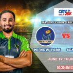 MI New York vs Seattle Orcas, MLC, Today Match Prediction