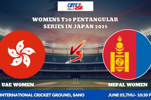 China Women vs Mongolia Women, T20 Petangular Women 2025, Today Match Prediction