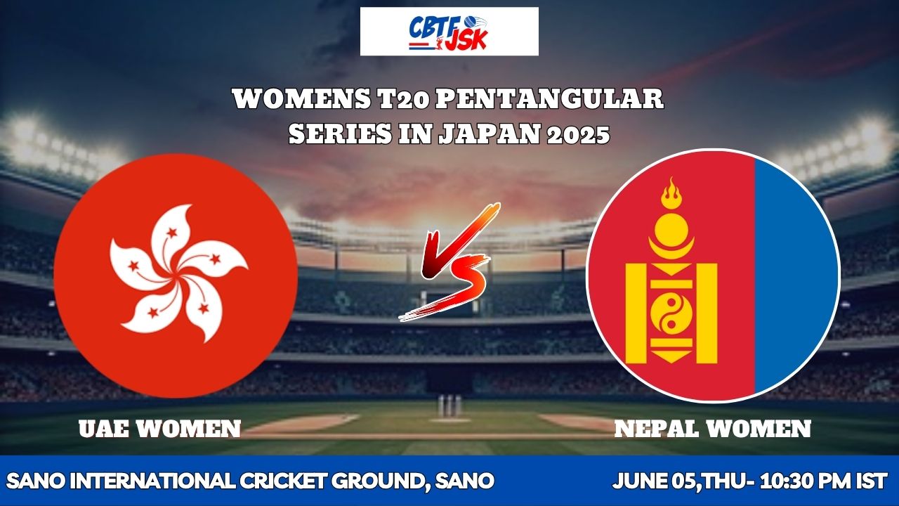 China Women vs Mongolia Women, T20 Petangular Women 2025, Today Match Prediction