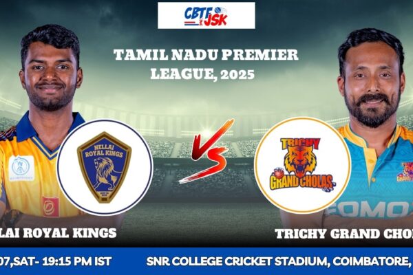 Nellai Royal Kings vs Trichy Grand Cholas, TNPLT20, Today Match Prediction