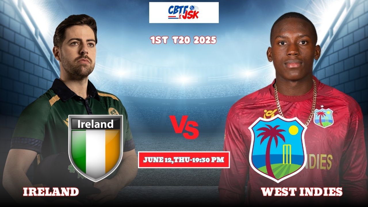 Ireland vs West Indies, IRE vs WI , Today Match Prediction