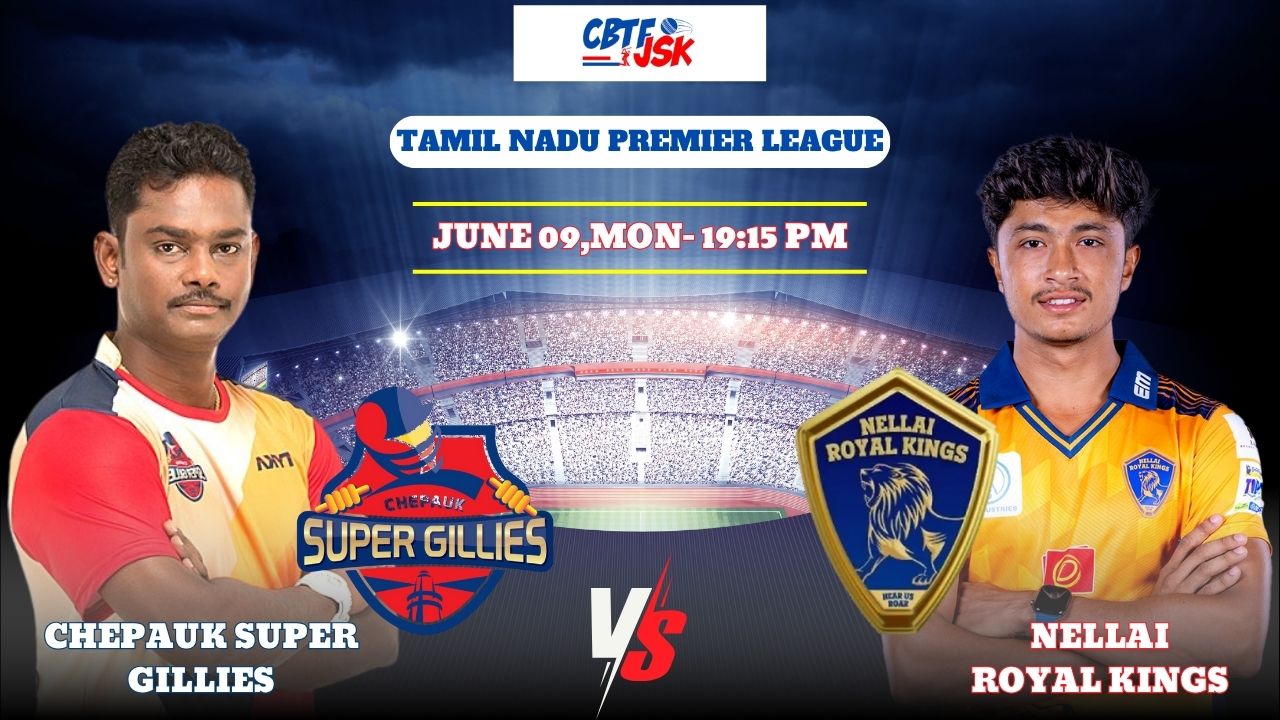 Chepauk Super Gillies vs Nellai Royal Kings, TNPLT20, Today Match Prediction
