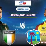 Ireland vs West Indies, IRE vs WI , Today Match Prediction