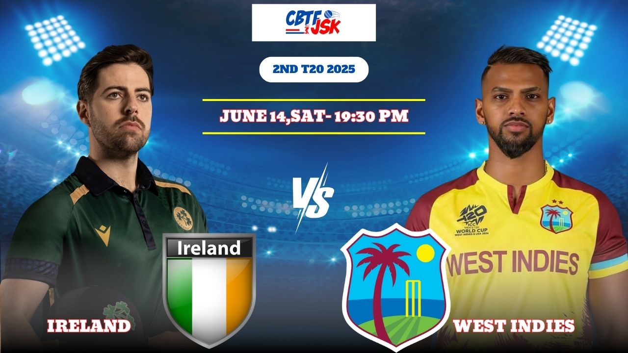 Ireland vs West Indies, IRE vs WI , Today Match Prediction