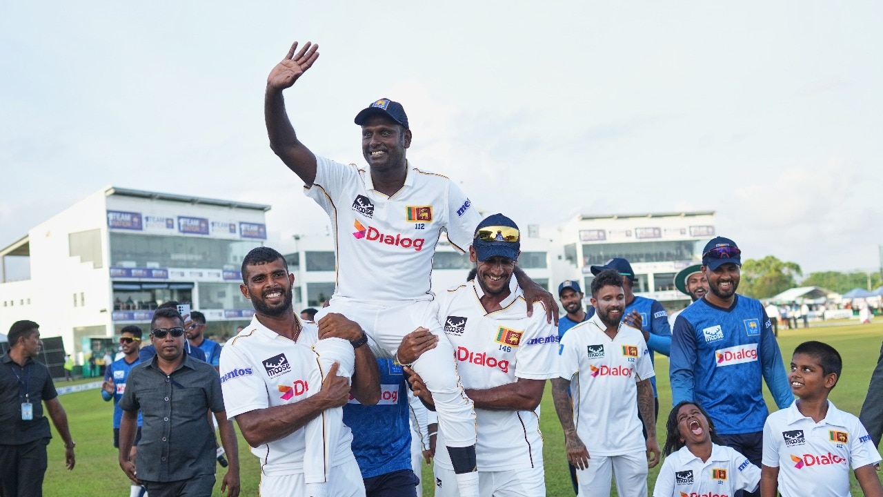 Beating England, Australia: Angelo Mathews picks top Test memories after goodbye