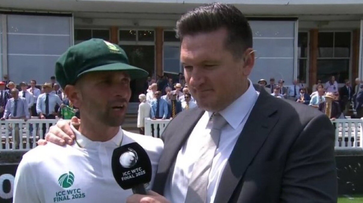 WTC Final|Video: Teary Keshav Maharaj heartfelt chat with Graeme Smith after South Africa historic title win