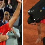Watch: Emotional Novak Djokovic touches clay court in potential French Open farewell