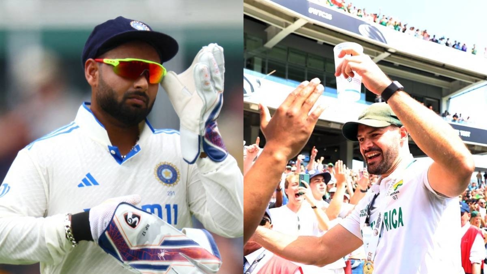 Rishabh Pant gasps in awe, reacts to 'brother' Aiden Markram's Lord's blitz amid India intra-squad match