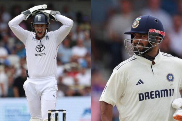 Rishabh Pant’s next-level mind game; ‘sledges’ England wicketkeeper into blunder after six against Shoaib Bashir Rishabh Pant's next-level mind game; 'sledges' England wicketkeeper into blunder after six against Shoaib Bashir