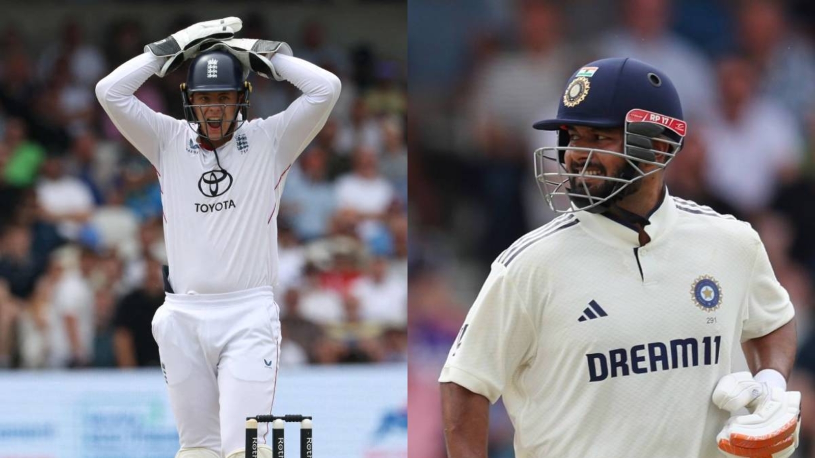 Rishabh Pant's next-level mind game; 'sledges' England wicketkeeper into blunder after six against Shoaib Bashir